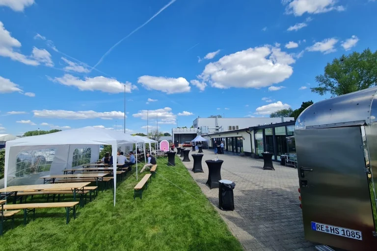 Außenbereich der Kule Events Location